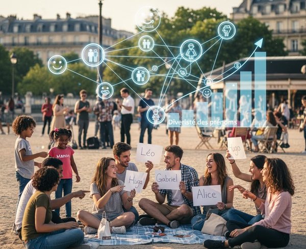 Prénoms en france : comment ils influencent les relations sociales